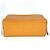 Pochette con Logo CC Coco di Chanel Arancione Giallo - vista 8
