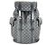 Louis Vuitton Damier Graphite Christopher MM Rucksack Schwarz