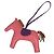 Portachiavi Rodeo GM di Hermès Rosa Porpora - vista 3