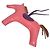 Portachiavi Rodeo GM di Hermès Rosa Porpora - vista 5
