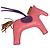 Portachiavi Rodeo GM di Hermès Rosa Porpora - vista 8