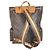 Zaino Trio Monogram Louis Vuitton Marrone Monogramma - vista 2