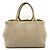 Prada Kanapa Bijou Perlen-Tote-Bag Beige Roh - Ansicht 7