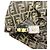 Borsa Boston Zucca Fendi Marrone - vista 11