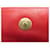 VINTAGE SAC A MAIN YVES SAINT LAURENT BESACE CUIR ROUGE SURPIQUE BANDOULIERE BAG  - vue 10