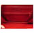 VINTAGE SAC A MAIN YVES SAINT LAURENT BESACE CUIR ROUGE SURPIQUE BANDOULIERE BAG  - vue 12