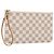 Pochette Damier MM Neverfull di Louis Vuitton Bianco
