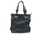 Chanel Tote Bag aus Leder mit schwarzem Emaille-Finish - Ansicht 2