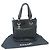 Chanel Tote Bag aus Leder mit schwarzem Emaille-Finish - Ansicht 8