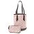 Borsa Mini Bucket PM Monogram Louis Vuitton con pochette Rosa Rosso Monogramma