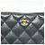 Chanel Coco Mark Matelassé Langbörse Schwarz - Ansicht 6