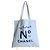 Bolso tote Chanel de lona de algodón blanco