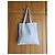 Bolso tote Chanel de lona de algodón blanco - vista 4