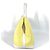Borsa Tote TPM Garden Party di Hermès Bianco Giallo - vista 3