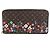Cartera Zippy Monogram Takashi Murakami Louis Vuitton Castaño Multicolor Monograma