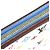 Portafoglio Lungo Monogram Multicolore Louis Vuitton Blu Bordò Monogramma - vista 14