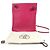 Hermès Bicolor Mini Pochette Aline Schultertasche Pink Rot - Ansicht 16