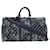 Louis Vuitton Keepall Bandouliere Bag Monogram Tapestry Canvas 50 Navy blue Cloth  ref.2552857