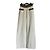 CHANEL Pantalón de Algodón Toalla Blanco T36