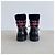 Botas de combate de cuero y tweed Chanel Negro Multicolor - vista 4