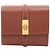Céline Celine 16 Trifold Wallet Leather Small Brown