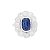Autre Marque Platin Pompadour Ring, Saphir und Diamanten.