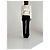 Desfile de moda Gucci Primavera 2012 - look 12 Negro Blanco - vista 14