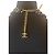 Collana a 3 fili extra lunga 4 CC in perle specchiate nere e dorate 16S di Chanel Nero Gold hardware - vista 5