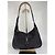 Borsa a spalla Gucci Jackie in tela / pelle nera 281 Nero - vista 2