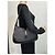 Borsa a spalla Gucci Jackie in tela / pelle nera 281 Nero - vista 9