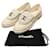 Mocassini Chanel Turnlock CC 38,5 Bianco