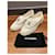 Mocassini Chanel Turnlock CC 38,5 Bianco - vista 10