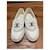 Mocassini Chanel Turnlock CC 38,5 Bianco - vista 12