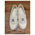Mocassini Chanel Turnlock CC 38,5 Bianco - vista 2