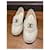 Mocassini Chanel Turnlock CC 38,5 Bianco - vista 8