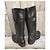 Botas Prada de cuero negro 36,5 IT - vista 4