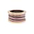 Anello Bulgari, "B.Zero1", oro rosa, cermet.