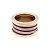 Anello Bulgari, "B.Zero1", oro rosa, cermet. - vista 2