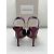 Décolleté Alexandre Vauthier Amber Ghost in pelle e cristalli viola Porpora - vista 3