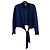 Cambon Chanel Cardigan Wrap aus Kaschmir Blau