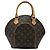 Borsa Ellipse PM Louis Vuitton Marrone Monogramma