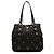 Prada Schwarze Tessuto Pietre Schmuck Tote