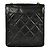 Borsa a Spalla Chanel Matelassé Coco Mark con Catena Nero - vista 3