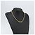 Collar de eslabones CD Christian Dior de metal con cristales - vista 6