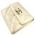 CHANEL Cartera Tri-fold Matelassé en Piel de Cordero Blanco - vista 2