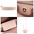 Borsa a Spalla in Pelle Gancini di Salvatore Ferragamo Rosa - vista 5