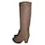 Botas Prada de cuero marrón Castaño