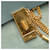 Borsa a Spalla Chloé Drew Chain Blu - vista 6
