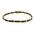 Timeless Bracciale rigido in pelle nera e oro di Chanel Nero D'oro - vista 3