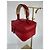 Pochette per cosmetici in pelle Gucci bordeaux Rosso - vista 8